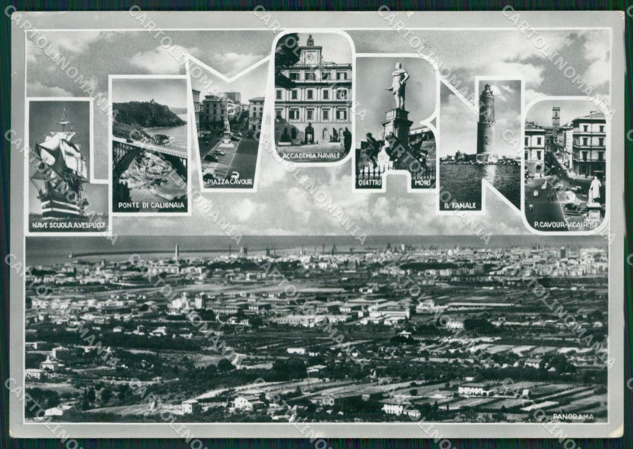 Livorno Città Foto FG cartolina ZKM8302 – fronte