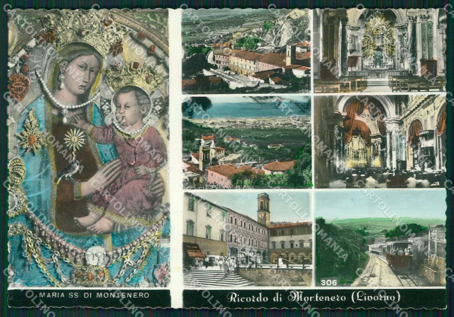 Livorno Montenero Foto FG cartolina ZKM8304 – fronte