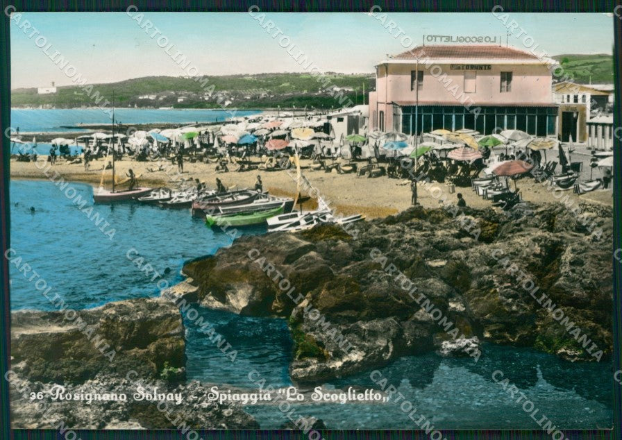 Livorno Rosignano Solvay Foto FG cartolina ZKM8307 – fronte