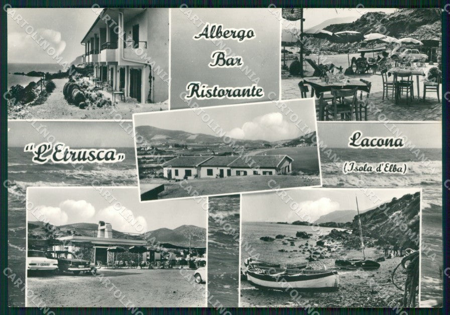 Livorno Isola d'Elba Lacona Foto FG cartolina ZKM8313 – fronte