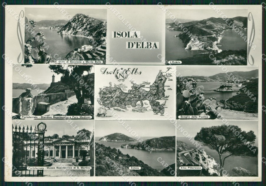 Livorno Isola d'Elba Foto FG cartolina ZKM8330 – fronte