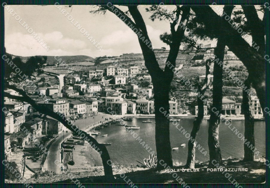 Livorno Isola d'Elba Porto Azzurro Foto FG cartolina ZKM8335 – fronte