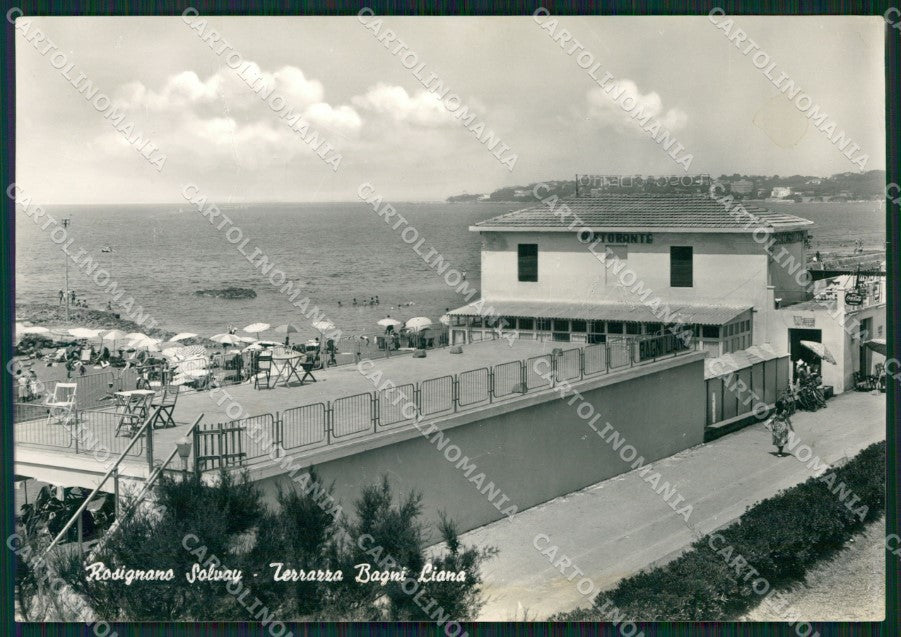 Livorno Rosignano Solvay Foto FG cartolina ZKM8338 – fronte