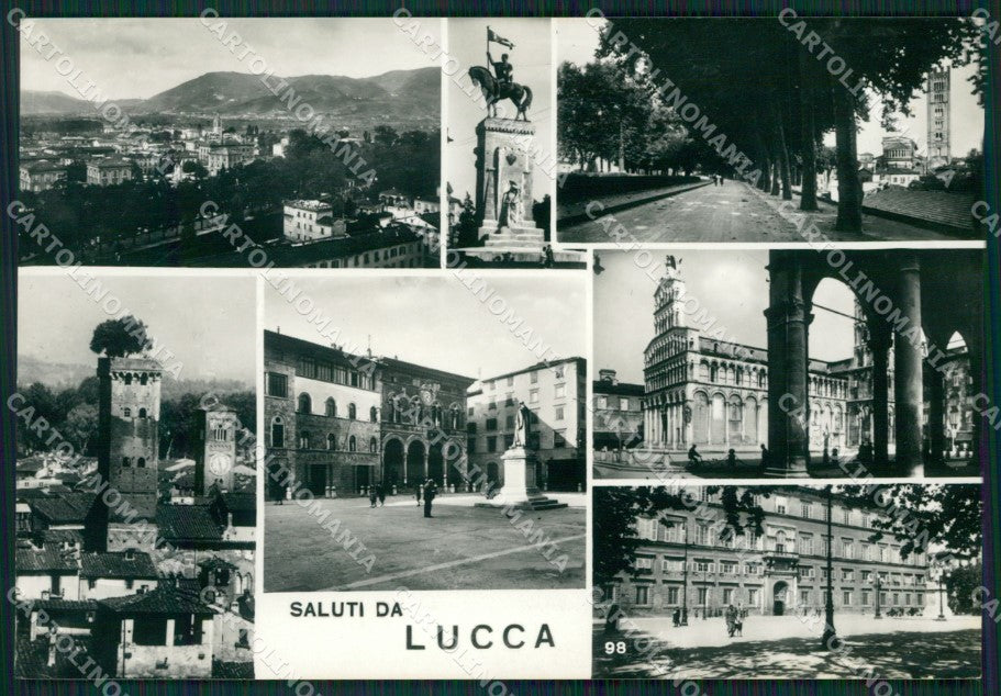 Lucca Città Saluti da Foto FG cartolina ZKM8342 – fronte