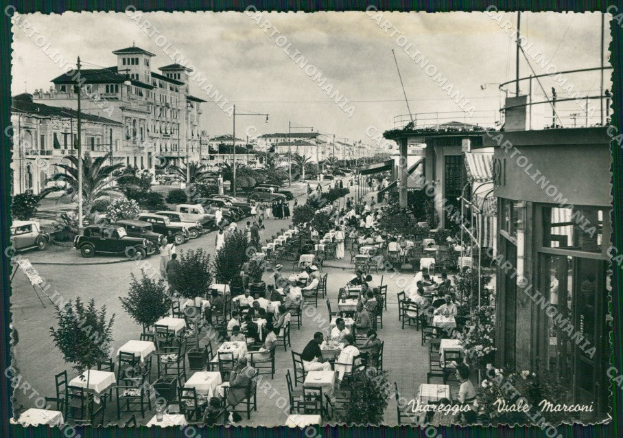 Lucca Viareggio Auto Foto FG cartolina ZKM8352 – fronte