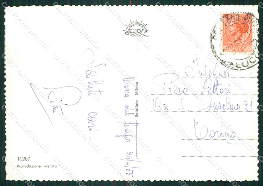 Lucca Viareggio Torre del Lago Puccini Saluti da Foto FG cartolina ZKM8355 – retro