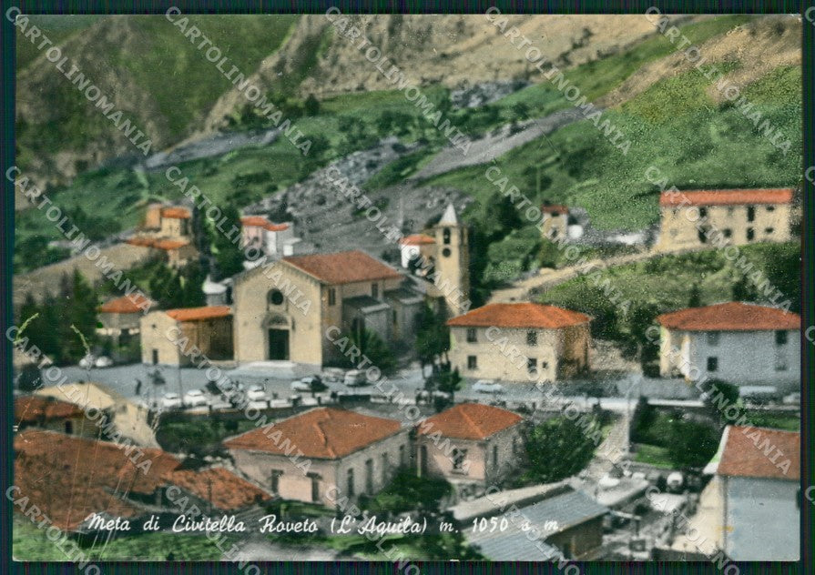 L'Aquila Meta di Civitella Roveto Foto FG cartolina ZKM8366 – fronte