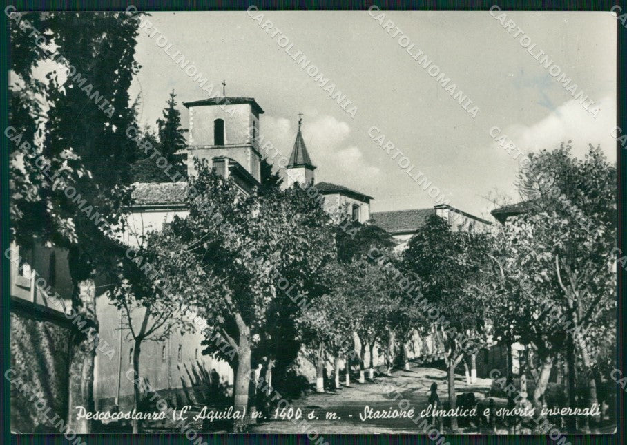 L'Aquila Pescocostanzo Foto FG cartolina ZKM8367 – fronte