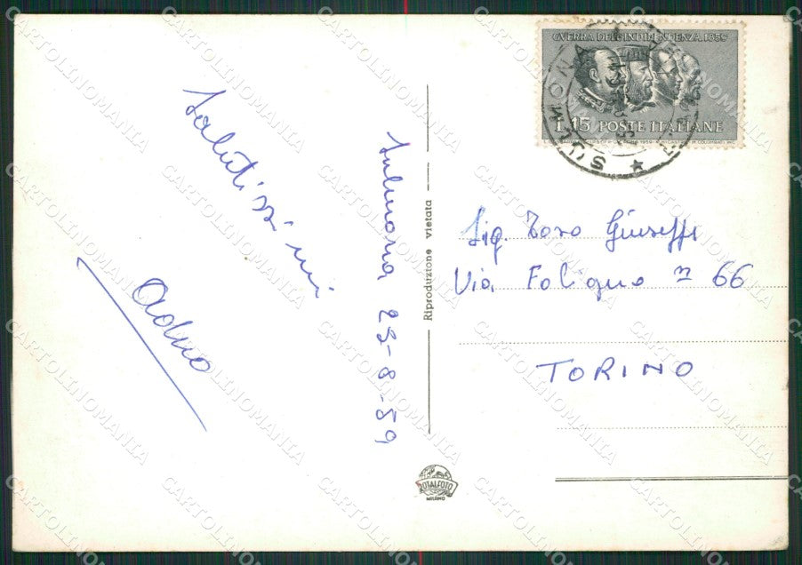 L'Aquila Sulmona Saluti da Foto FG cartolina ZKM8371 – retro