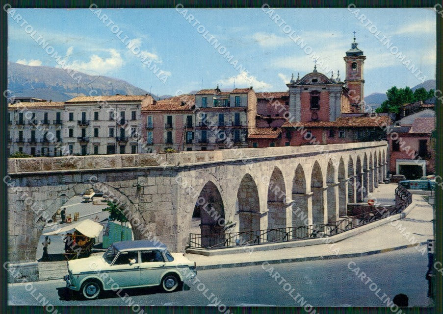 L'Aquila Sulmona Auto Foto FG cartolina ZKM8379 – fronte