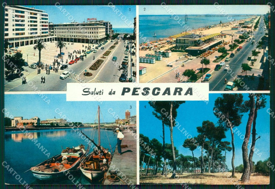 Pescara Città Saluti da Foto FG cartolina ZKM8385 – fronte