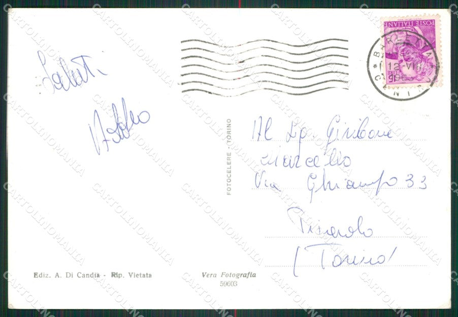 Bari Barletta Foto FG cartolina ZKM8397 – retro