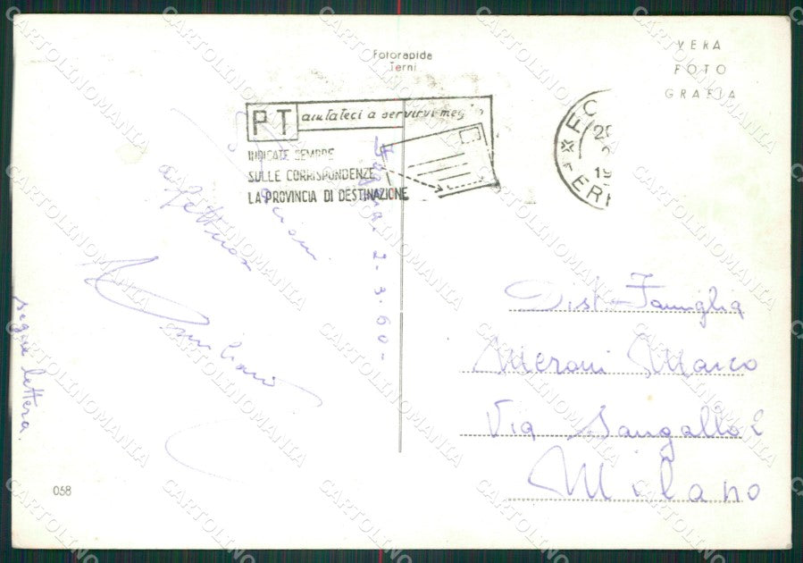 Foggia Città Saluti da Foto FG cartolina ZKM8400 – retro