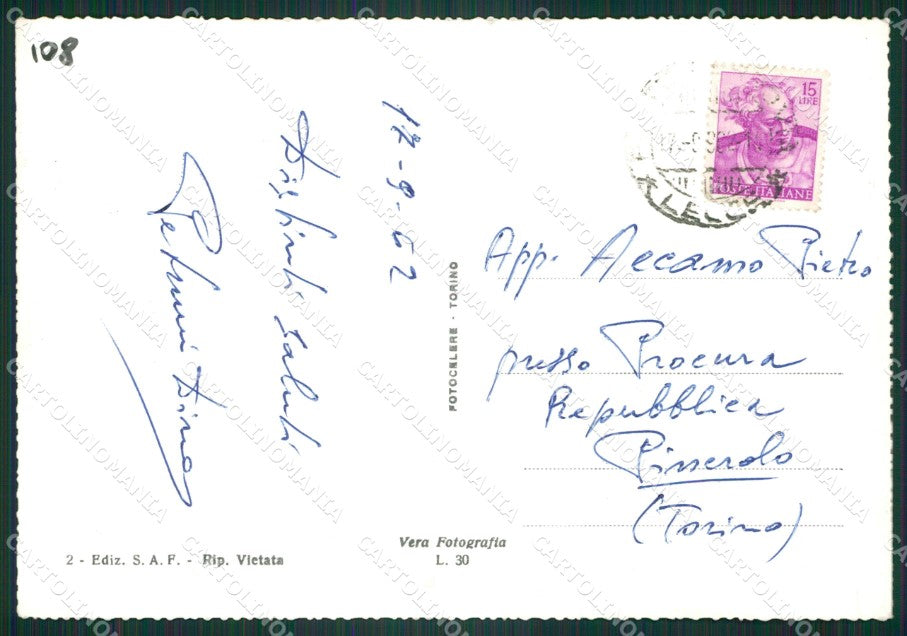 Lecce Città Auto Foto FG cartolina ZKM8409 – retro