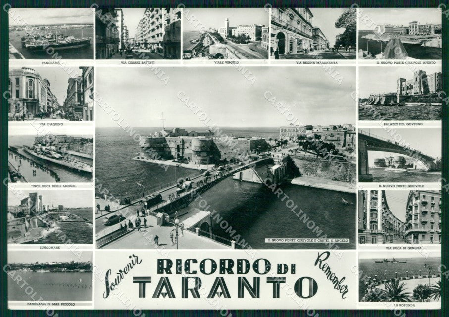 Taranto Città Foto FG cartolina ZKM8418 – fronte