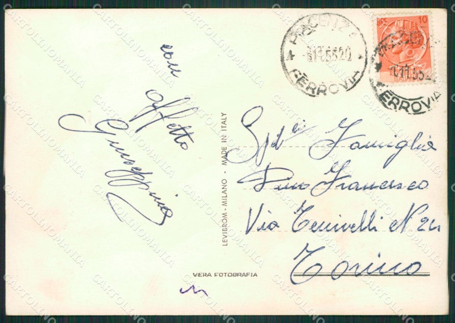Piacenza Città Saluti da Foto FG cartolina ZKM8432 – retro