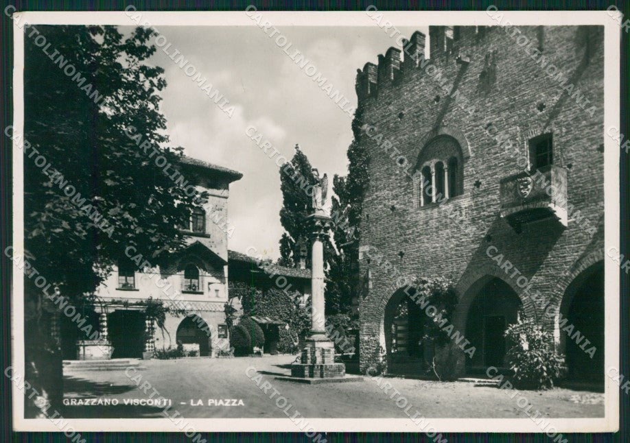 Piacenza Vigolzone Grazzano Visconti Foto FG cartolina ZKM8434 – fronte