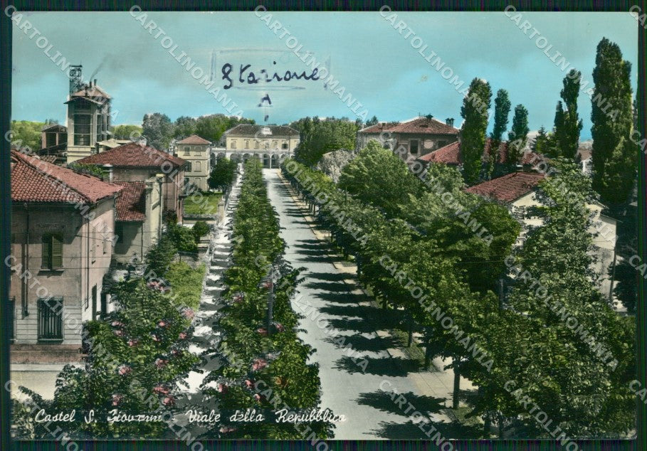 Piacenza Castel San Giovanni PIEGHINA Foto FG cartolina ZKM8438 – fronte