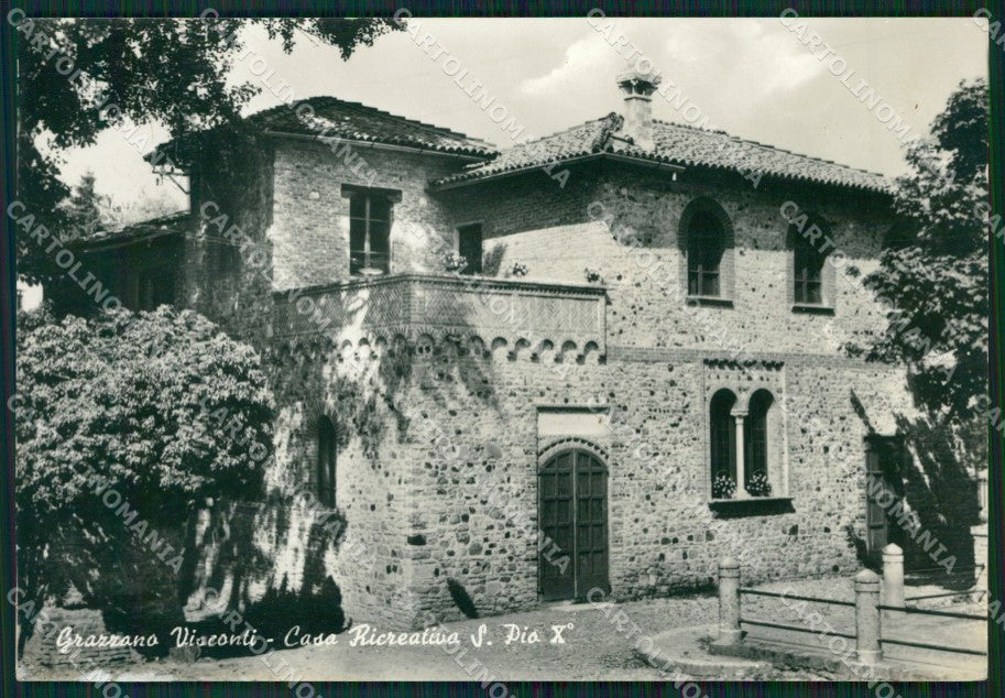 Piacenza Vigolzone Grazzano Visconti Foto FG cartolina ZKM8439 – fronte