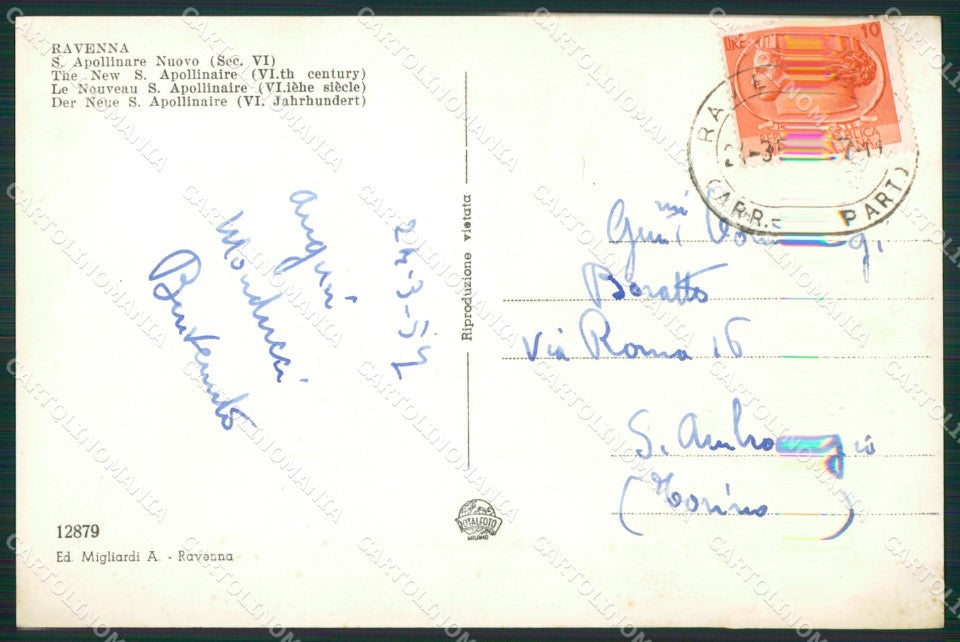Ravenna Città Foto FG cartolina ZKM8443 – retro