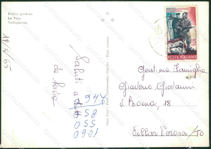 Ravenna Faenza Foto FG cartolina ZKM8444 – retro