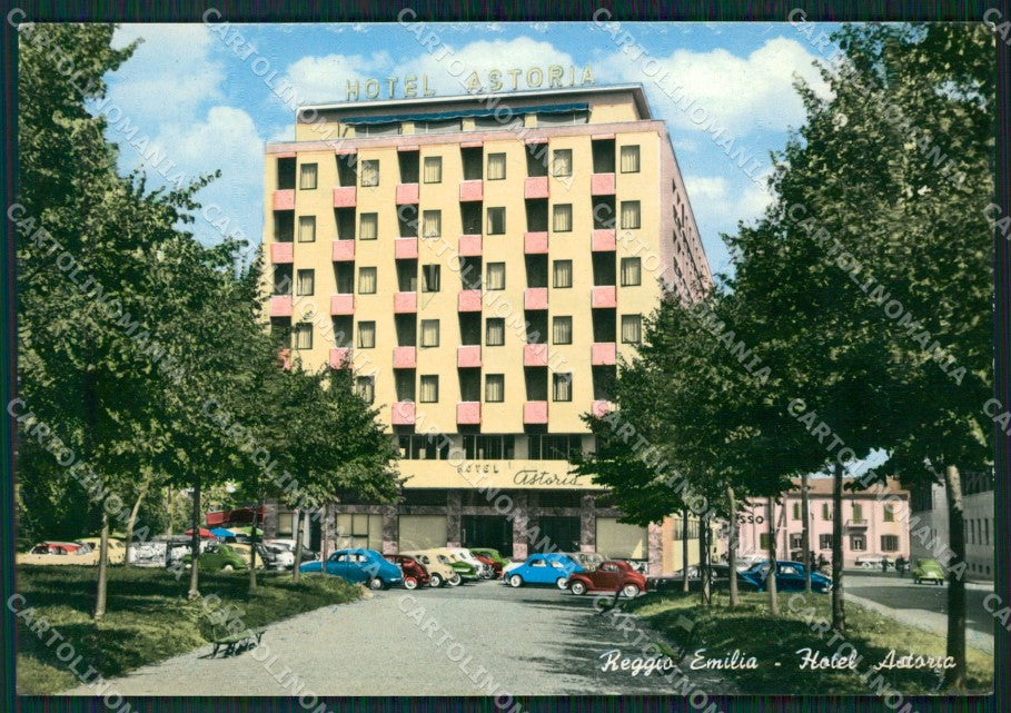 Reggio Emilia Città MACCHIA Auto Foto FG cartolina ZKM8445 – fronte
