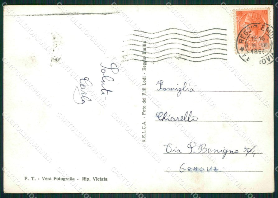 Reggio Emilia Città Foto FG cartolina ZKM8447 – retro