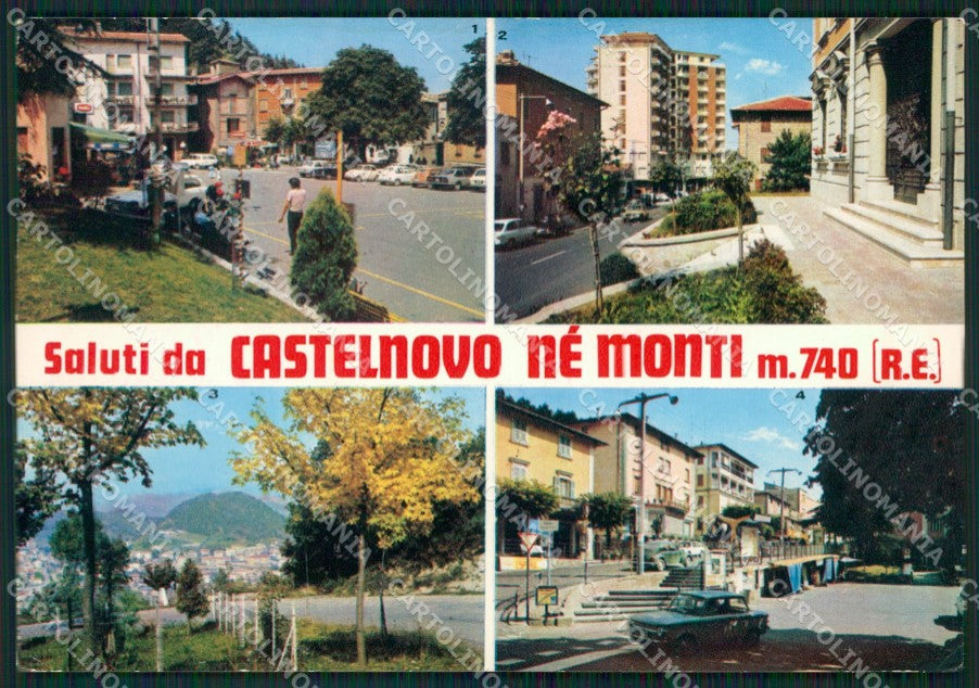 Reggio Emilia Castelnovo né Monti Foto FG cartolina ZKM8455 – fronte