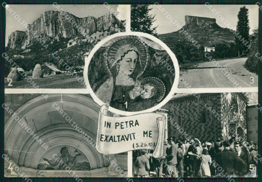 Reggio Emilia Castelnovo né Monti Bismantova PIEGA Foto FG cartolina ZKM8457 – fronte