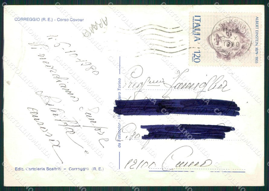 Reggio Emilia Correggio ABRASA Foto FG cartolina ZKM8459 – retro