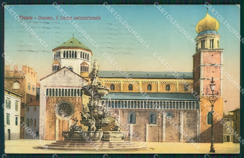 Trento Città cartolina ZKM8468 – fronte
