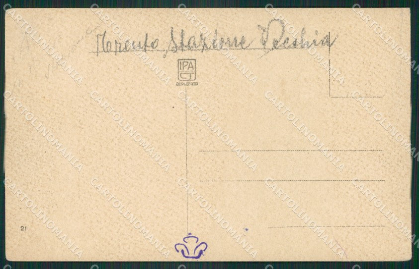 Trento Città Stazione cartolina ZKM8469 – retro
