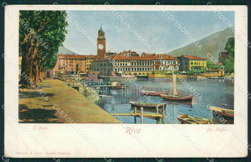 Trento Riva cartolina ZKM8477 – fronte