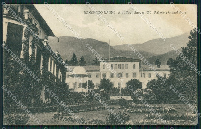 Trento Roncegno Bagni cartolina ZKM8481 – fronte