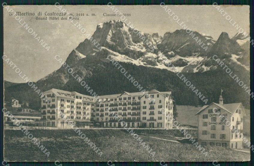Trento Siror San Martino di Castrozza SCOLLATA cartolina ZKM8483 – fronte