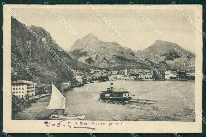 Trento Riva Battello cartolina ZKM8485 – fronte