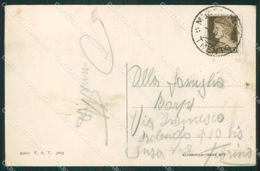 Trento Montagna Pinè Santuario cartolina ZKM8488 – retro