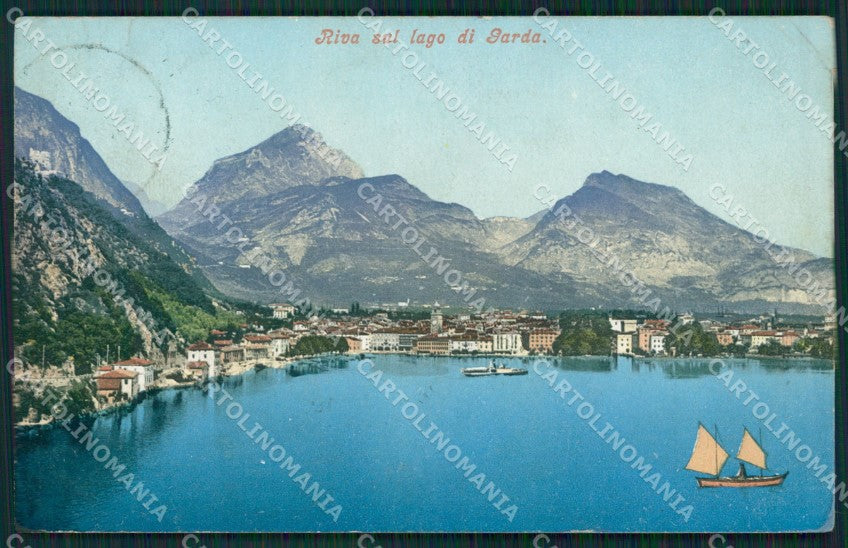 Trento Riva cartolina ZKM8489 – fronte