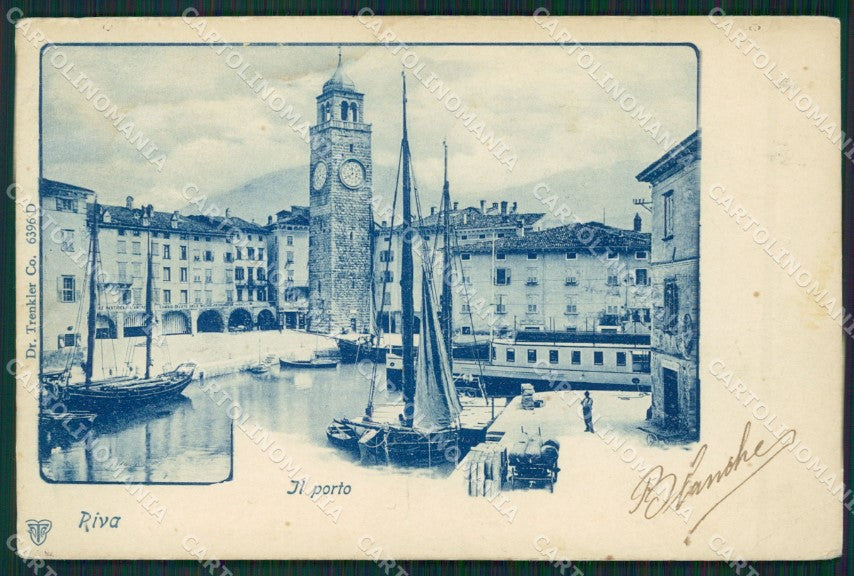 Trento Riva FORI PIEGATA cartolina ZKM8495 – fronte