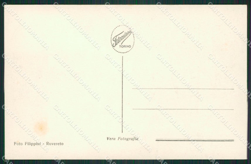 Trento Rovereto Palazzo Cassa di Risparmio Foto cartolina ZKM8498 – retro