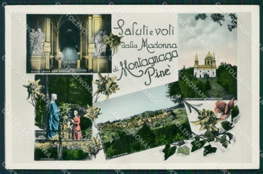 Trento Montagna Pinè Saluti da Foto cartolina ZKM8499 – fronte
