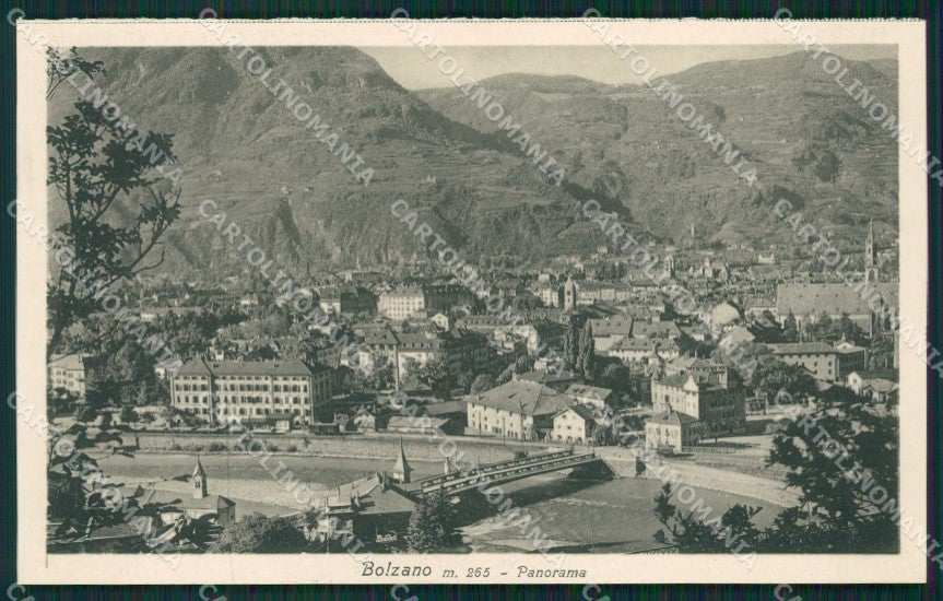 Bolzano Città cartolina ZKM8500 – fronte