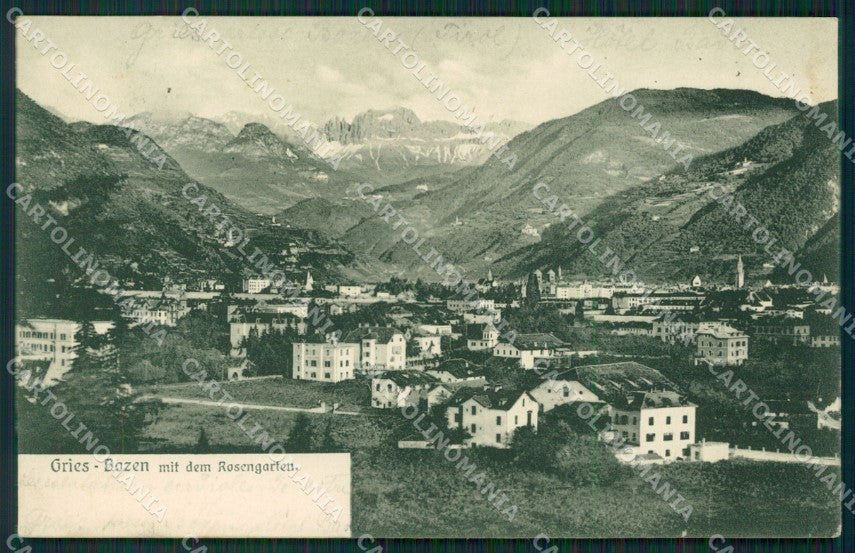Bolzano Città cartolina ZKM8505 – fronte
