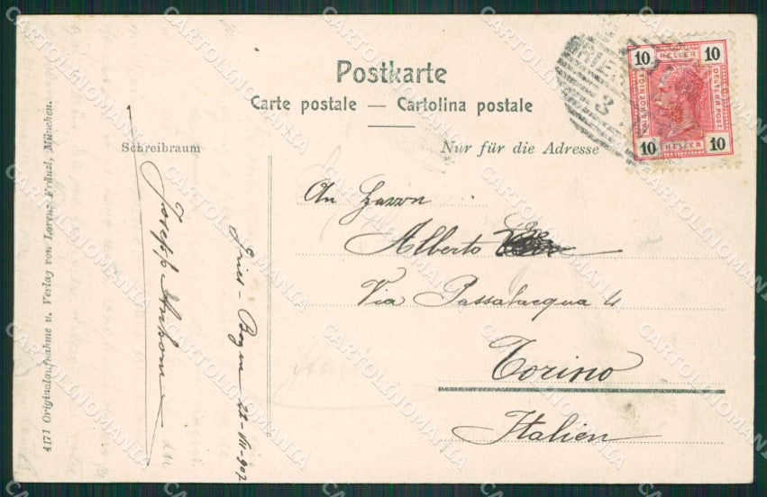 Bolzano Città cartolina ZKM8505 – retro