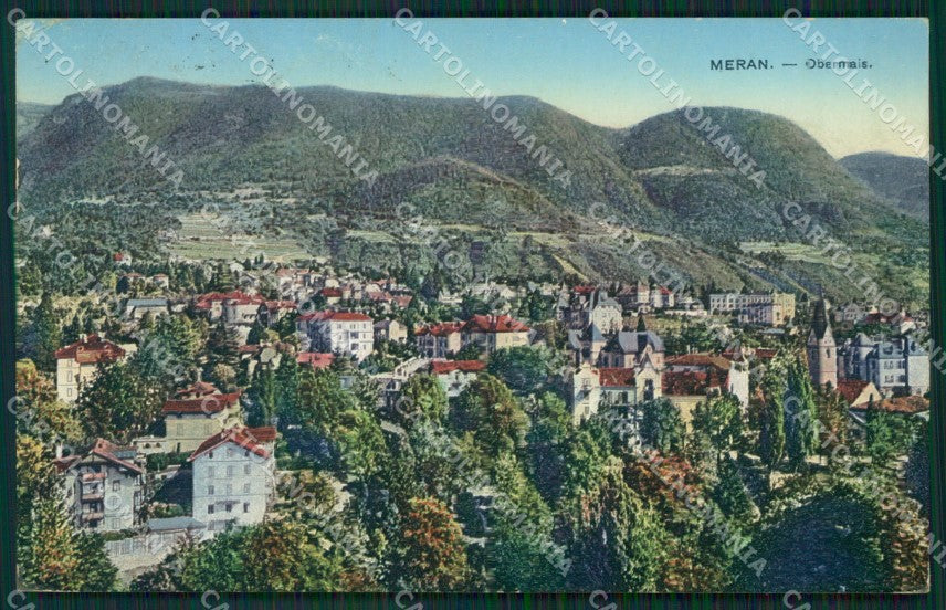 Bolzano Merano ABRASA cartolina ZKM8520 – fronte
