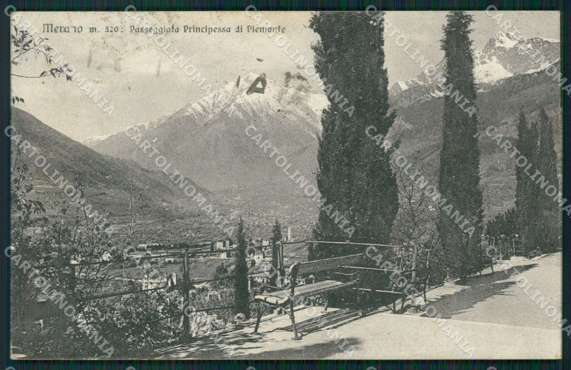 Bolzano Merano cartolina ZKM8521 – fronte