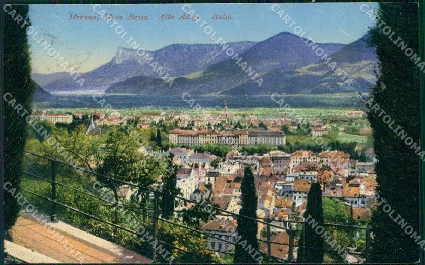 Bolzano Merano cartolina ZKM8522 – fronte