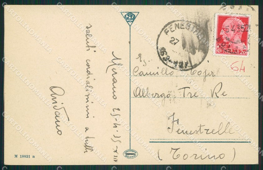 Bolzano Merano cartolina ZKM8522 – retro