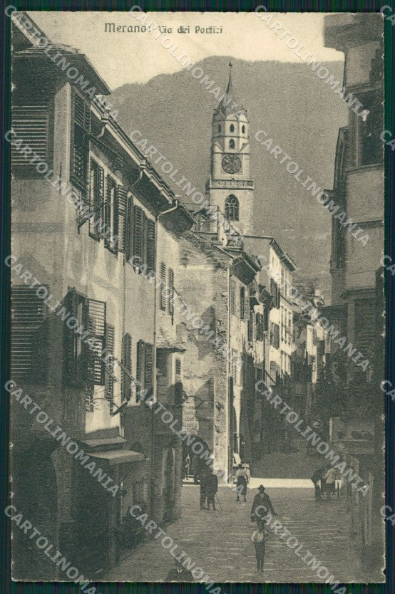 Bolzano Merano cartolina ZKM8525 – fronte