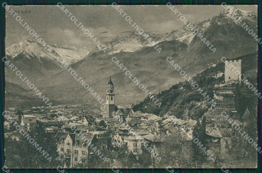 Bolzano Merano cartolina ZKM8526 – fronte